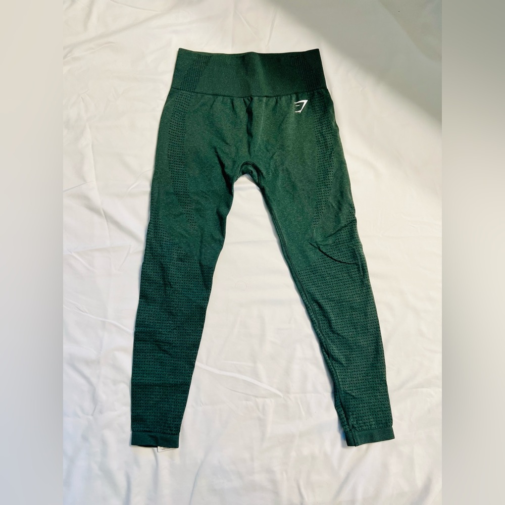 Gymshark Adapt Seamless Leggings - MEDIUM, green